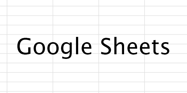 Google sheets